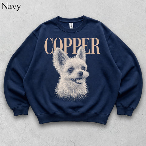 Comfort Colors Custom Pet Photo With Name Vintage Shirt