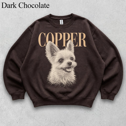 Comfort Colors Custom Pet Photo With Name Vintage Shirt