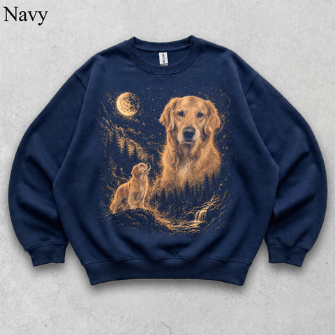 Comfort Colors Custom Pet Photo Howling to The Moon Vintage Shirt