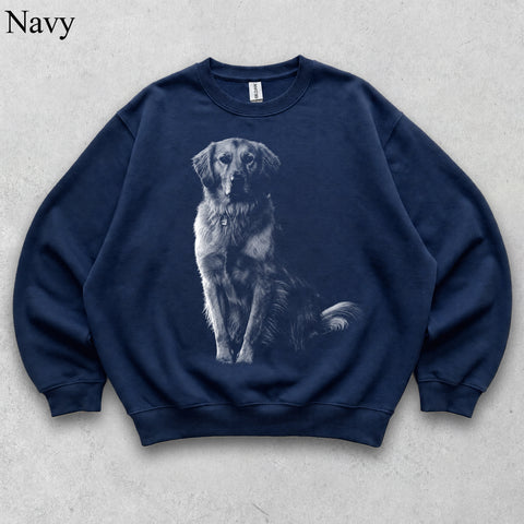 Comfort Colors Custom Pet Photo Vintage Portrait Shirt