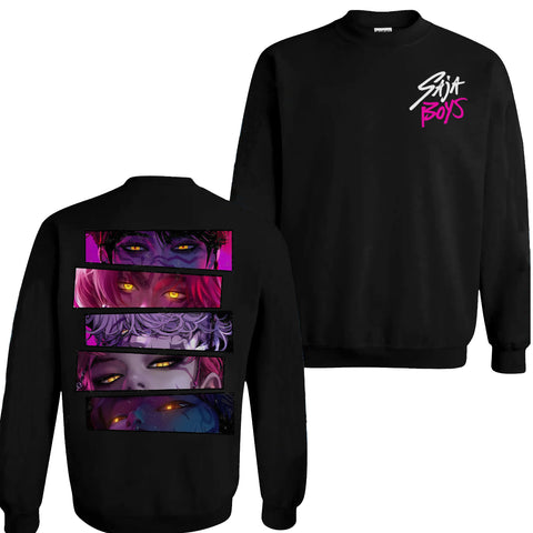 Saja Boy 2 Sided DTG Print Graphic Youth Shirt Sweatshirt Hoodie Unisex Kpop Hunter Fan Art