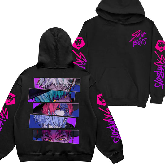 Limited V3 Saja Boy Sleeves Youth Hoodie Sweatshirt Unisex Kpop Hunter Graphic Fan Art
