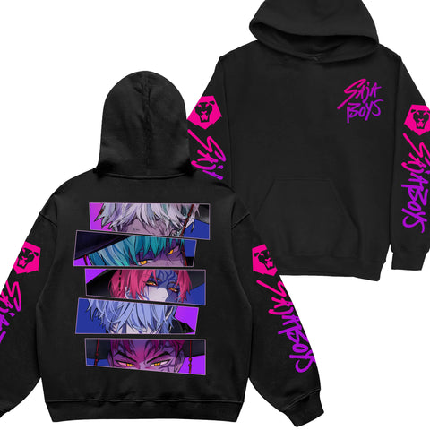 Limited V3 Saja Boy Sleeves Youth Hoodie Sweatshirt Unisex Kpop Hunter Graphic Fan Art
