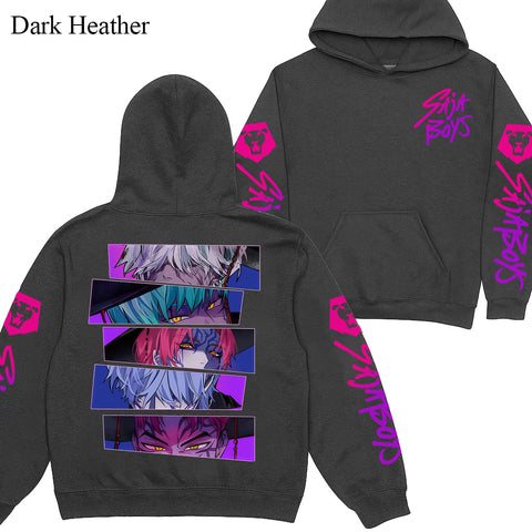Limited V3 Saja Boy Sleeves Youth Hoodie Sweatshirt Unisex Kpop Hunter Graphic Fan Art