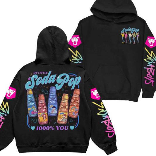 Limited Soda Pop Sleeves Youth Hoodie Sweatshirt Unisex Kpop Hunter Graphic Fan Art