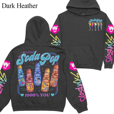 Limited Soda Pop Sleeves Youth Hoodie Sweatshirt Unisex Kpop Hunter Graphic Fan Art