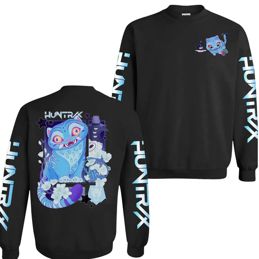 Limited V2 Cute Derpy Tiger And Bird Sleeves Youth Hoodie Sweatshirt Unisex Kpop Hunter Graphic Fan Art