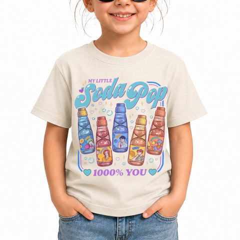 Soda Pop DTG Print Graphic Youth Shirt Sweatshirt Unisex Kpop Hunter Fan Art