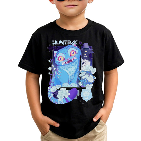 V2 Cute Derpy Tiger And Bird DTG Print Graphic Youth Shirt Sweatshirt Unisex Kpop Hunter Fan Art