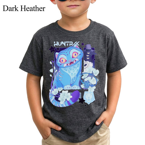 V2 Cute Derpy Tiger And Bird DTG Print Graphic Youth Shirt Sweatshirt Unisex Kpop Hunter Fan Art
