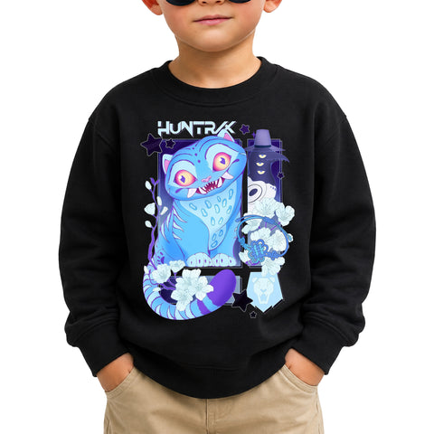 V2 Cute Derpy Tiger And Bird DTG Print Graphic Youth Shirt Sweatshirt Unisex Kpop Hunter Fan Art