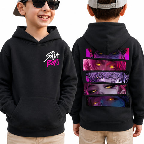 Saja Boy 2 Sided DTG Print Graphic Youth Shirt Sweatshirt Hoodie Unisex Kpop Hunter Fan Art