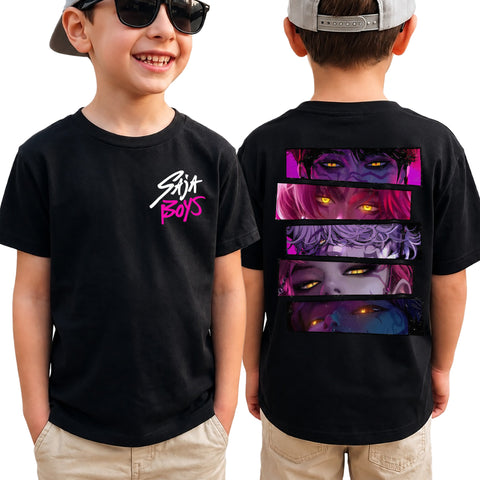 Saja Boy 2 Sided DTG Print Graphic Youth Shirt Sweatshirt Hoodie Unisex Kpop Hunter Fan Art